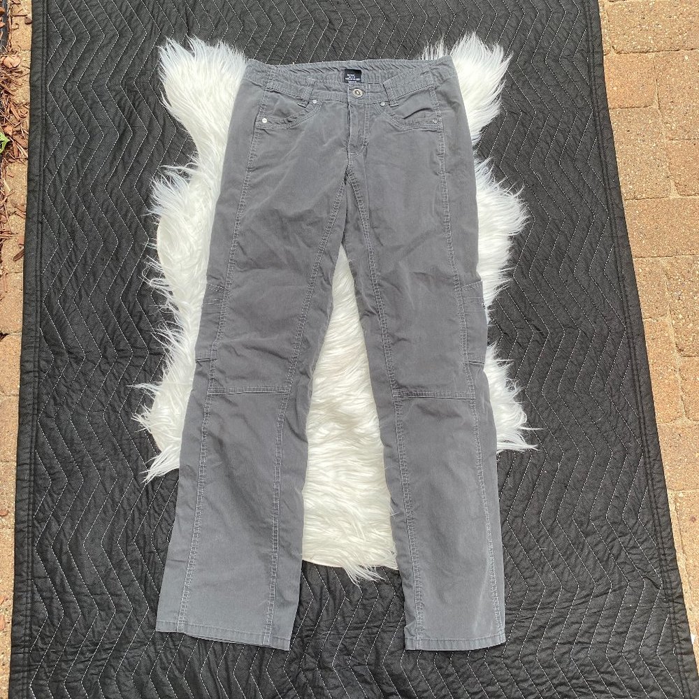 Kuhl Rydr Pants Gray Cargo Size 4 Regular